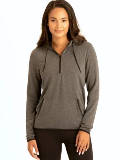 Kyanna FeatherLoop Half Zip Hoodie