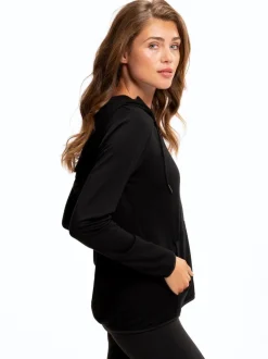 Kyanna FeatherLoop Half Zip Hoodie