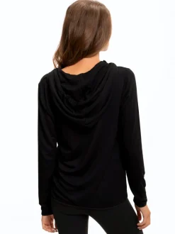 Kyanna FeatherLoop Half Zip Hoodie