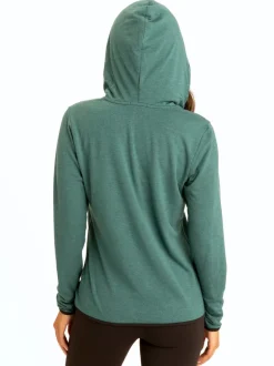 Kyanna FeatherLoop Half Zip Hoodie