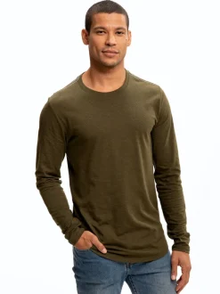 Kye Triblend Long Sleeve Crew