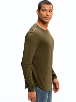 Kye Triblend Long Sleeve Crew
