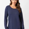 Leanna Feather Fleece Tunic