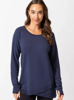 Leanna Feather Fleece Tunic