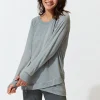 Leanna Feather Fleece Tunic