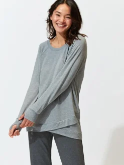 Leanna Feather Fleece Tunic