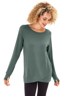 Leanna Feather Fleece Tunic