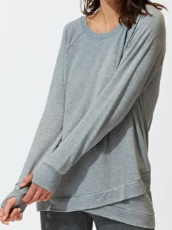 Leanna Feather Fleece Tunic