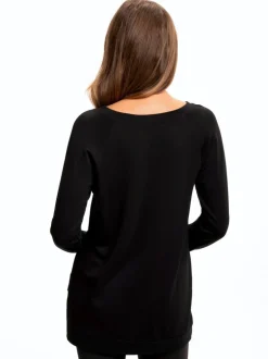 Leanna Feather Fleece Tunic