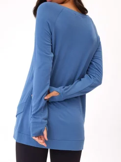 Leanna Feather Fleece Tunic
