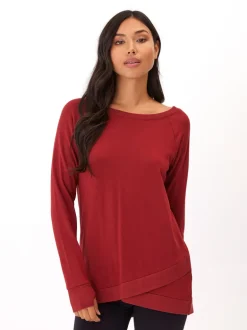 Leanna Feather Fleece Tunic