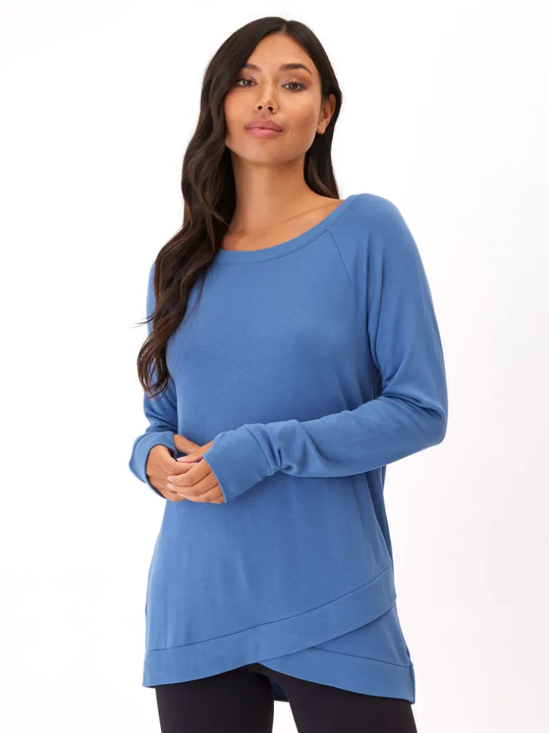 Leanna Feather Fleece Tunic