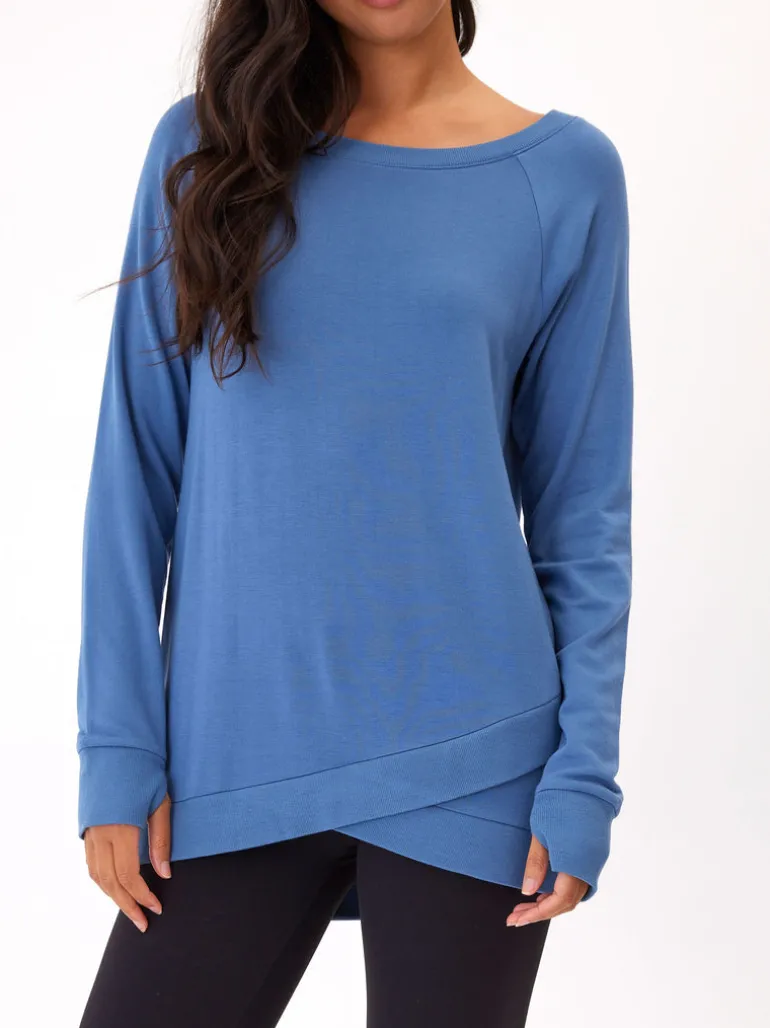 Leanna Feather Fleece Tunic