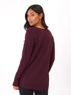 Leanna Feather Fleece Tunic