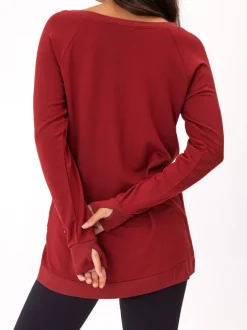 Leanna Feather Fleece Tunic
