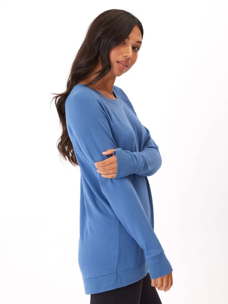 Leanna Feather Fleece Tunic