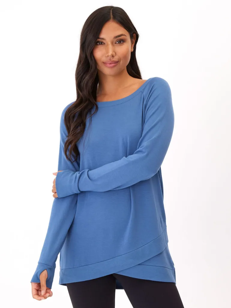 Leanna Feather Fleece Tunic