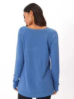 Leanna Feather Fleece Tunic