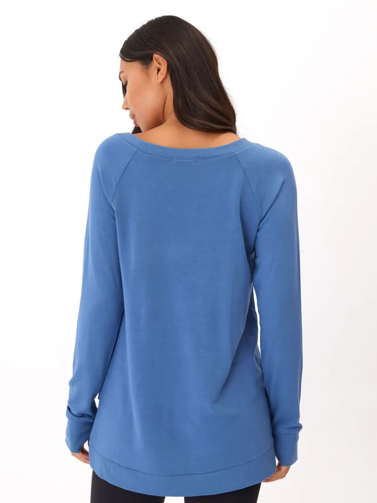 Leanna Feather Fleece Tunic