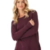 Leelu Feather Fleece Raglan Pullover