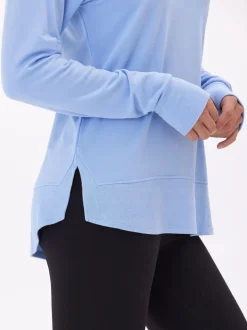 Leelu Feather Fleece Raglan Pullover