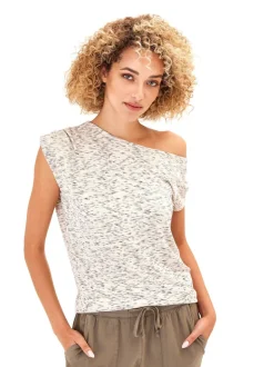 Leoni Feather Rib Short Sleeve