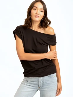 Leoni Feather Rib Short Sleeve