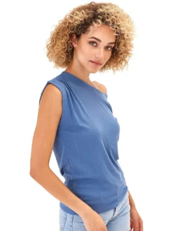 Leoni Feather Rib Short Sleeve