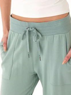 Liara Feather Fleece Pocket Jogger