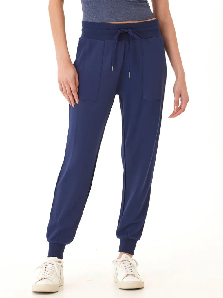 Liara Feather Fleece Pocket Jogger