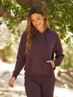 Madge Feather Fleece Pullover Hoodie