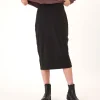 Marla Luxe Jersey Midi Skirt