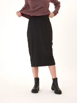 Marla Luxe Jersey Midi Skirt