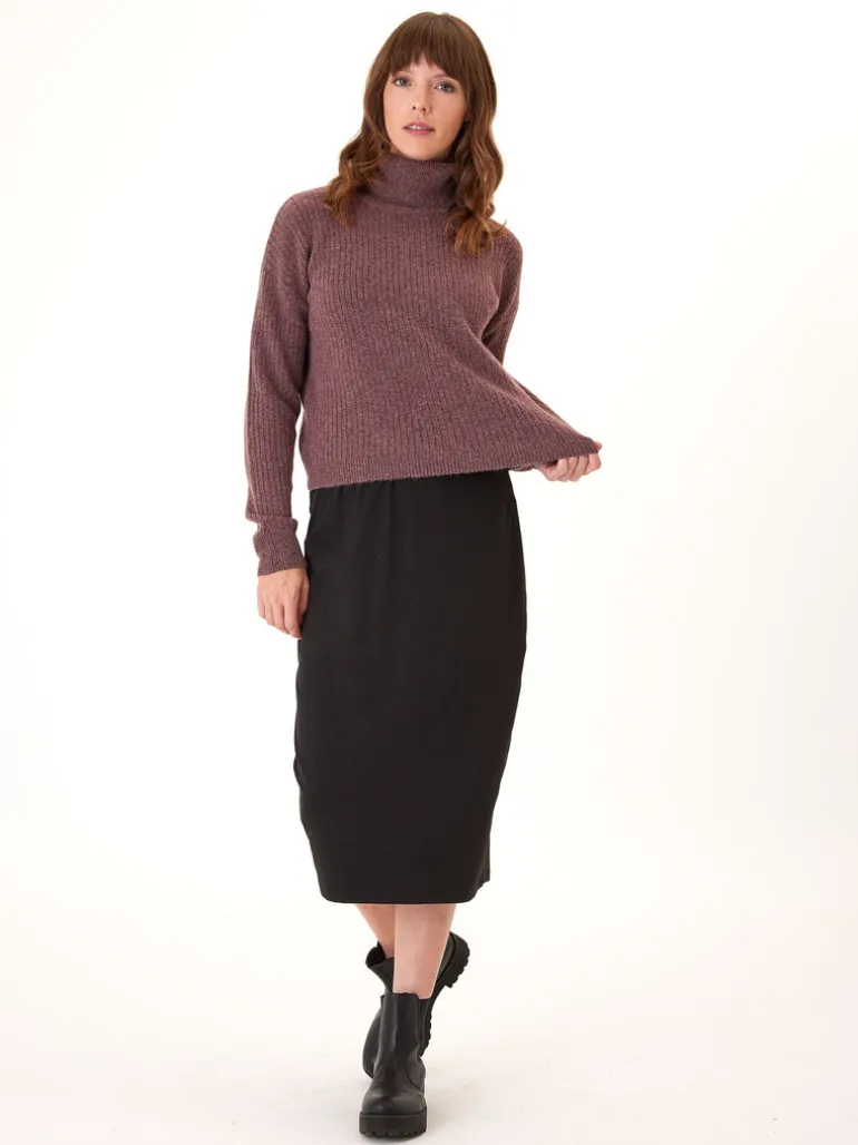 Marla Luxe Jersey Midi Skirt