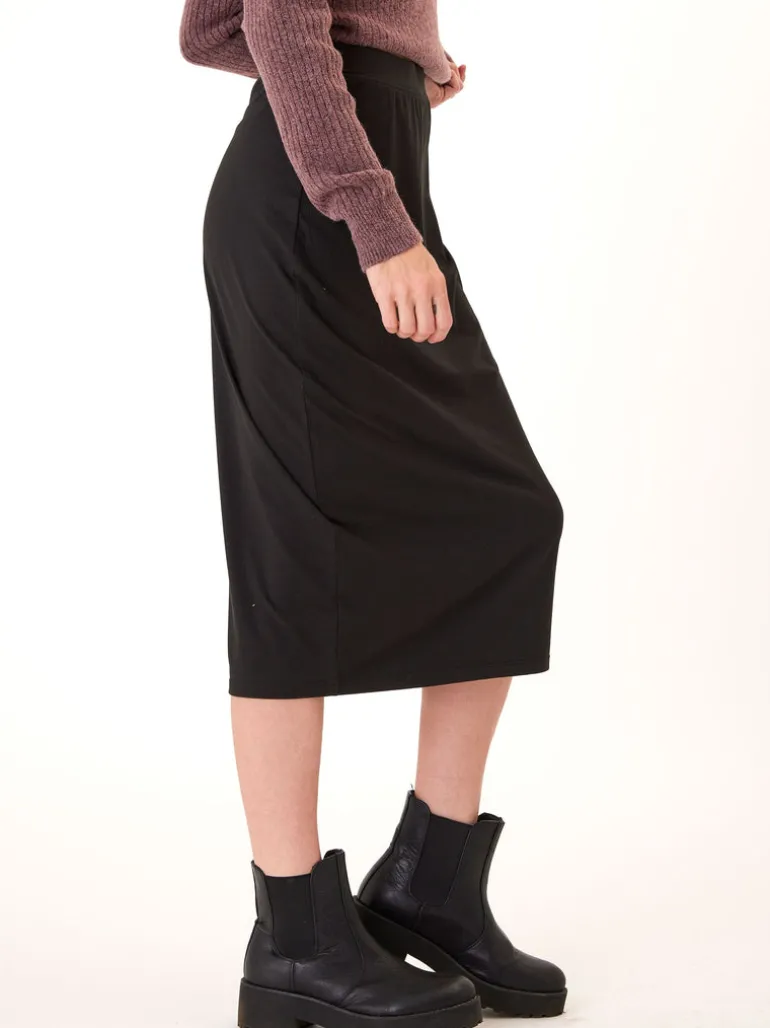 Marla Luxe Jersey Midi Skirt