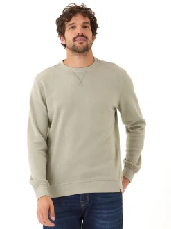 Mineral Wash Fleece Crew