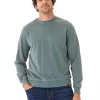 Mineral Wash Fleece Crew