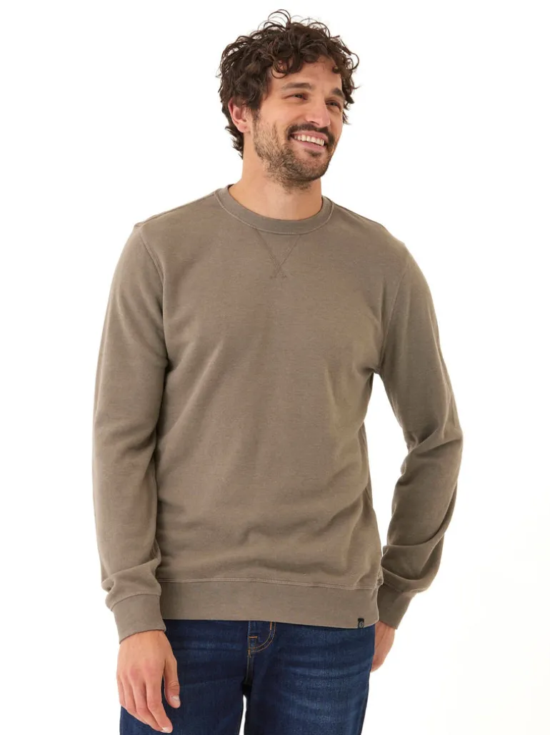 Mineral Wash Fleece Crew
