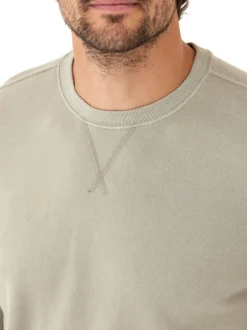 Mineral Wash Fleece Crew