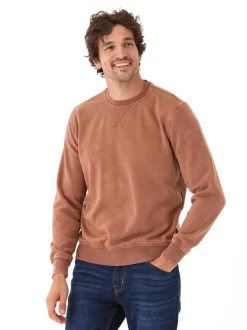 Mineral Wash Fleece Crew