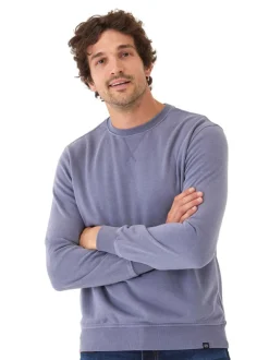 Mineral Wash Fleece Crew