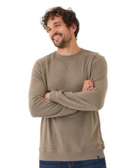 Mineral Wash Fleece Crew