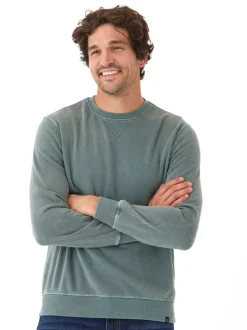 Mineral Wash Fleece Crew