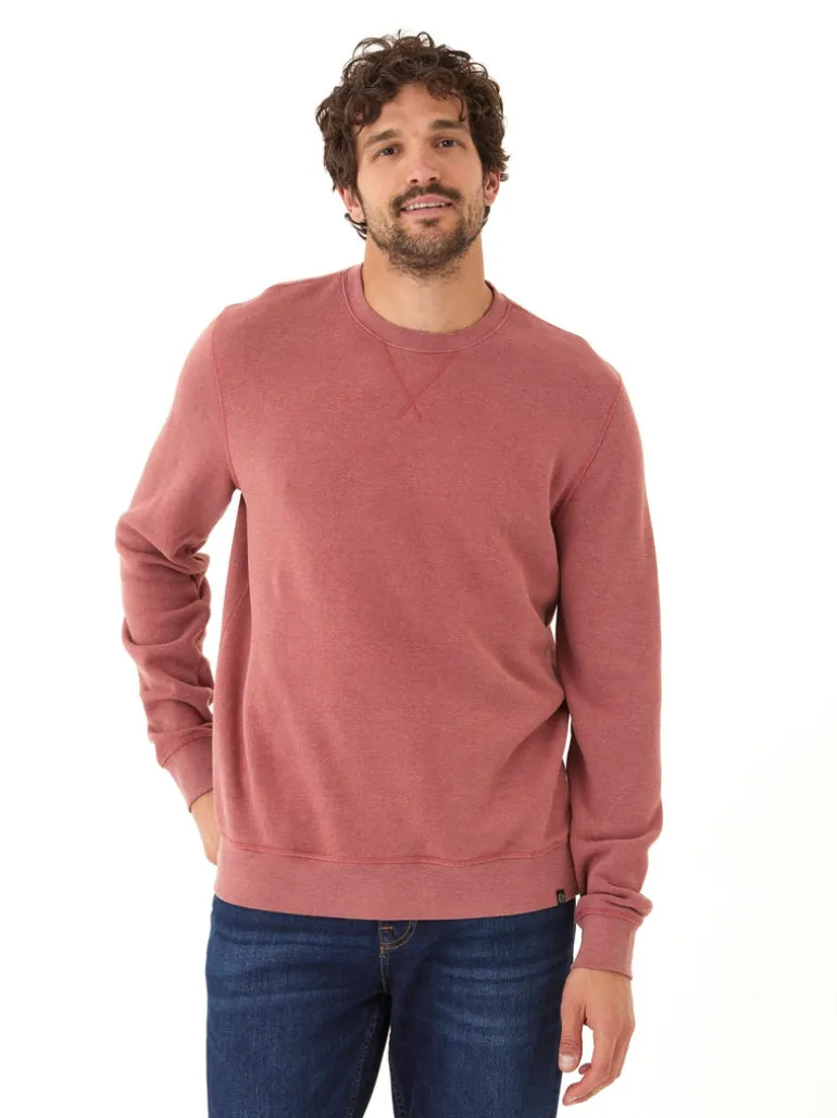 Mineral Wash Fleece Crew