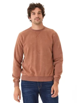 Mineral Wash Fleece Crew