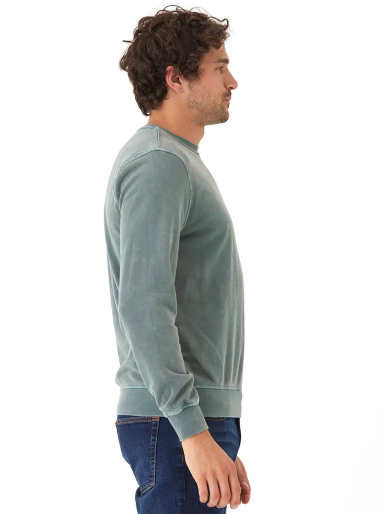 Mineral Wash Fleece Crew