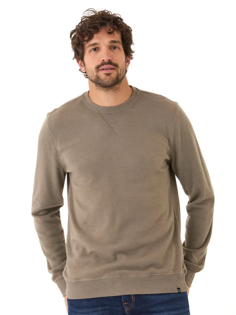Mineral Wash Fleece Crew