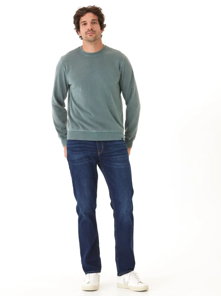Mineral Wash Fleece Crew