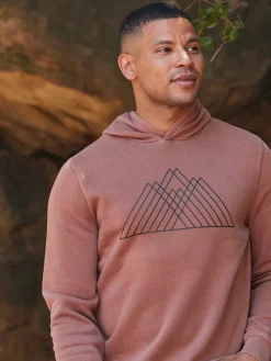 Mineral Wash Graphic Hoodie