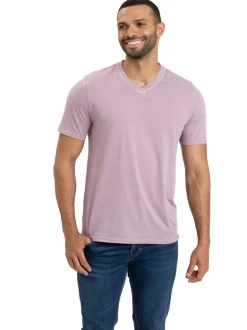 Mineral Wash Jersey V-Neck Tee